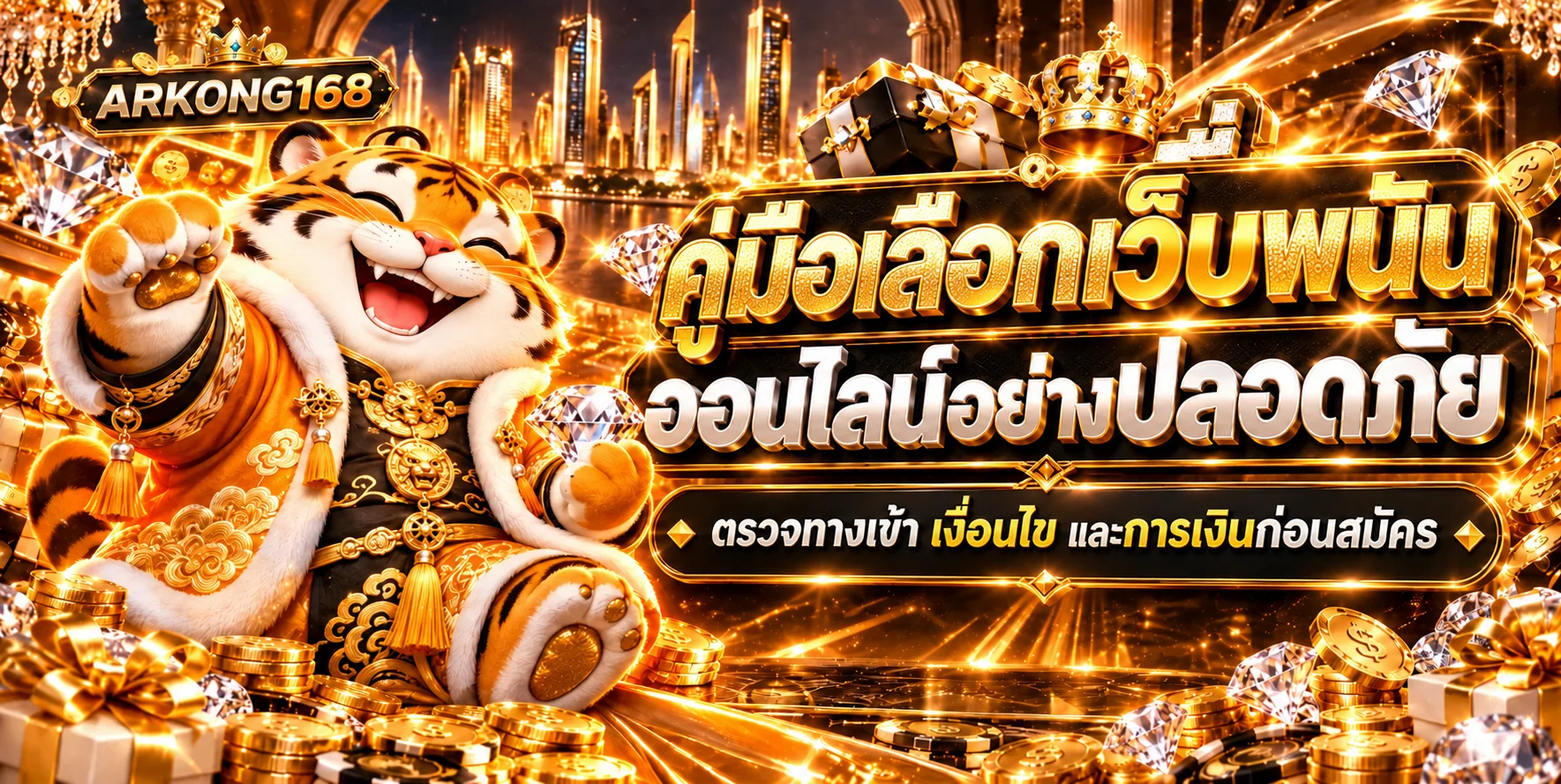 ARKONG168 วิธีเลือกเว็บพนันออนไลน์ที่ปลอดภัย